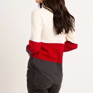 Kismet Maria Waffle Crew Neck Sweater - Size M